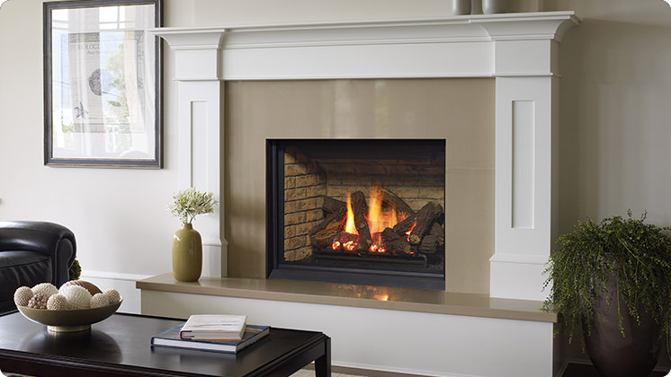 Regency Bellavista B36XTCE Medium Gas Fireplace - Brick Panels