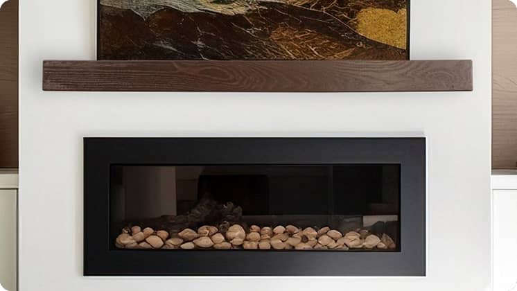 Lexington - Classic Wood Beam Mantel