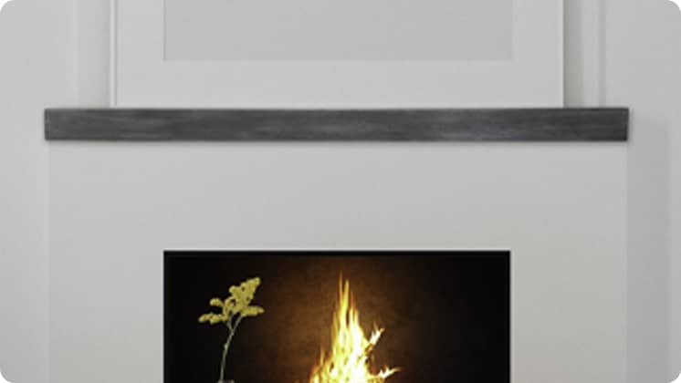 Lexington - Flat Sawn Beam Mantel