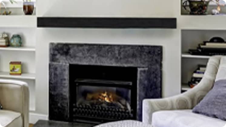 Lexington - Flat Sawn Beam Mantel