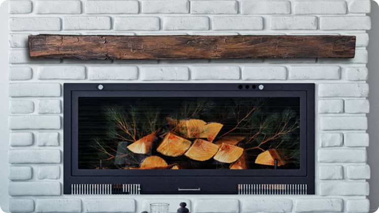 Lexington - Hayloft Beam Mantel