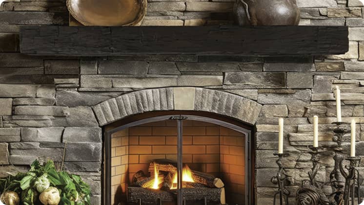 Lexington - Hayloft Beam Mantel
