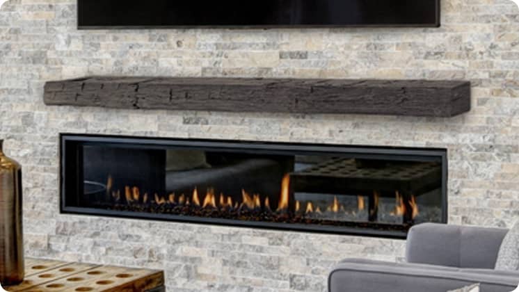 Lexington - Hayloft Beam Mantel