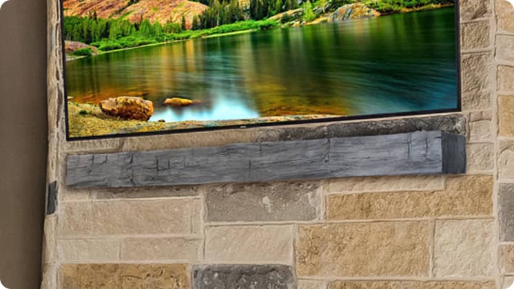 Lexington - Hayloft Beam Mantel