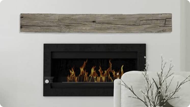 Lexington - Tobacco Barn Rustic Mantel