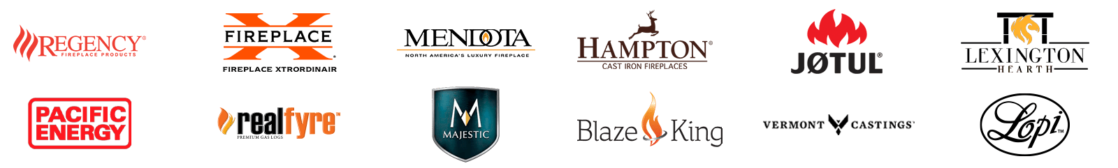 Chimney Pro carries these brands and more